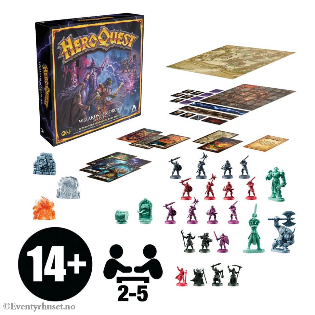 HeroQuest Board Game Expansion Wizards of Morcar Quest Pack *English Version* Games