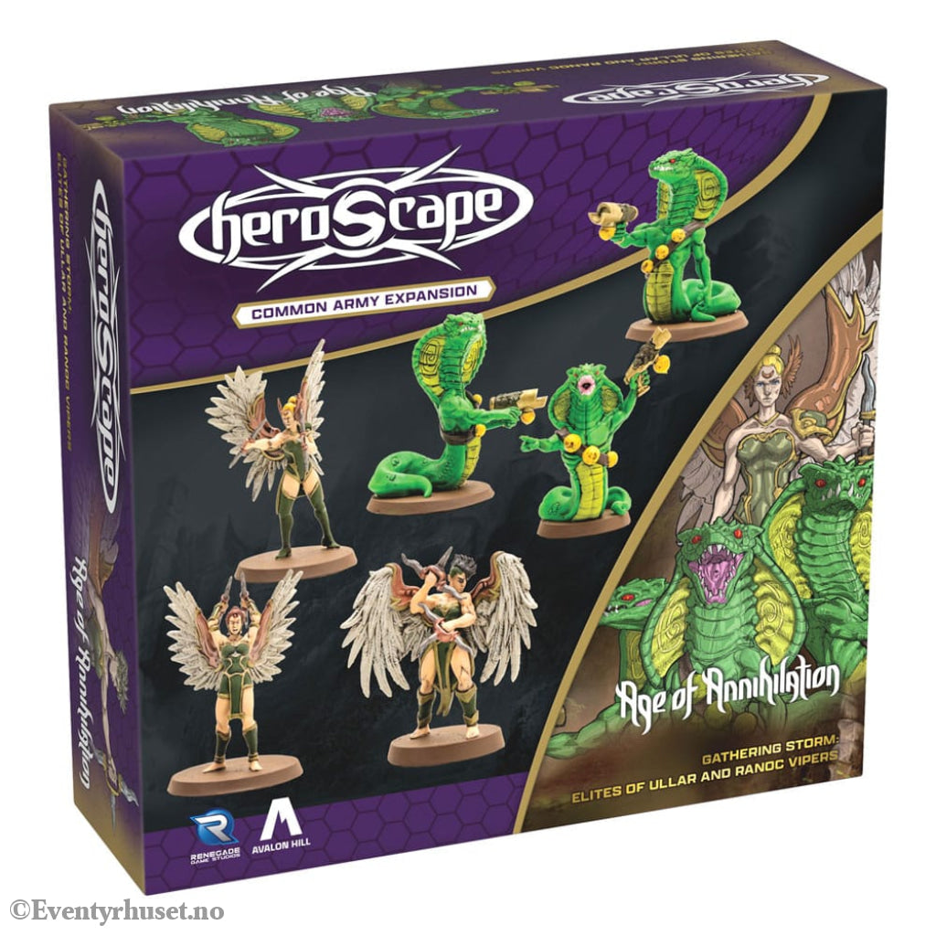 Heroscape Army Expansion Age of Annihilation Elites of Ullar & Ranoc Vipers (Common) *English Version* Games