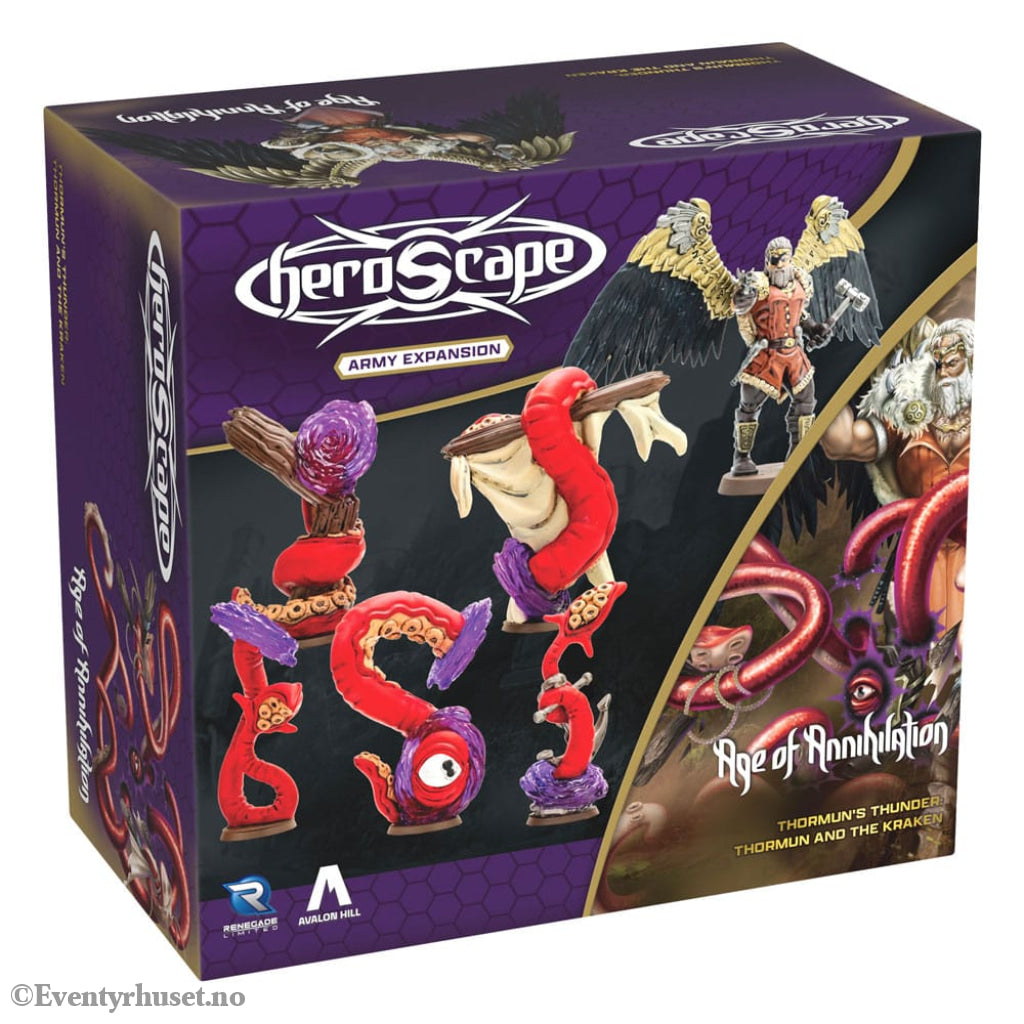 Heroscape Army Expansion Age of Annihilation Thormun & Kraken *English Version* Games