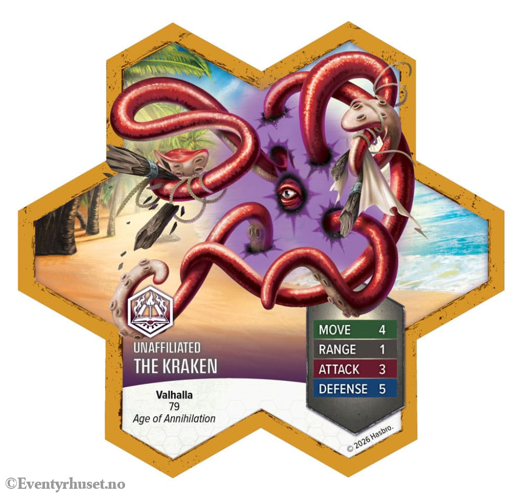 Heroscape Army Expansion Age of Annihilation Thormun & Kraken *English Version* Games