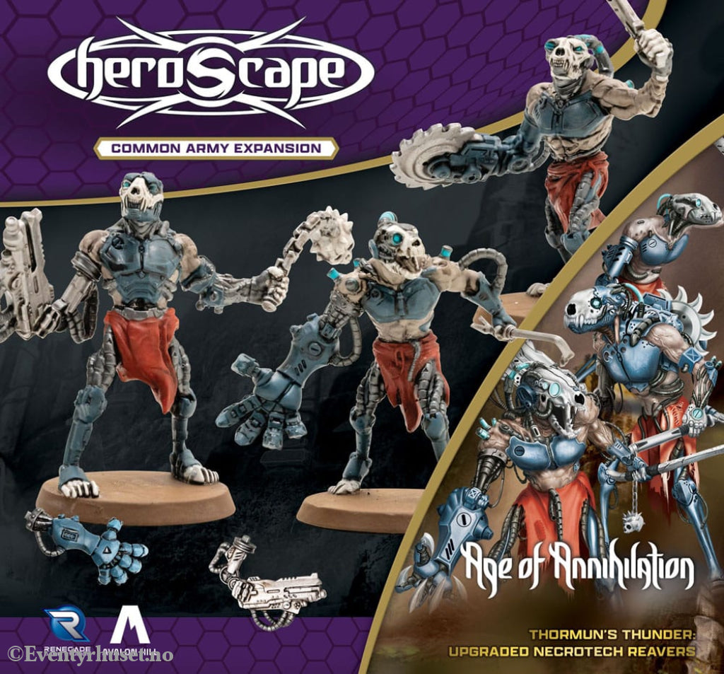 Heroscape Army Expansion Age of Annihilation Upgraded Necrotech Reavers (Common) *English Version* Games
