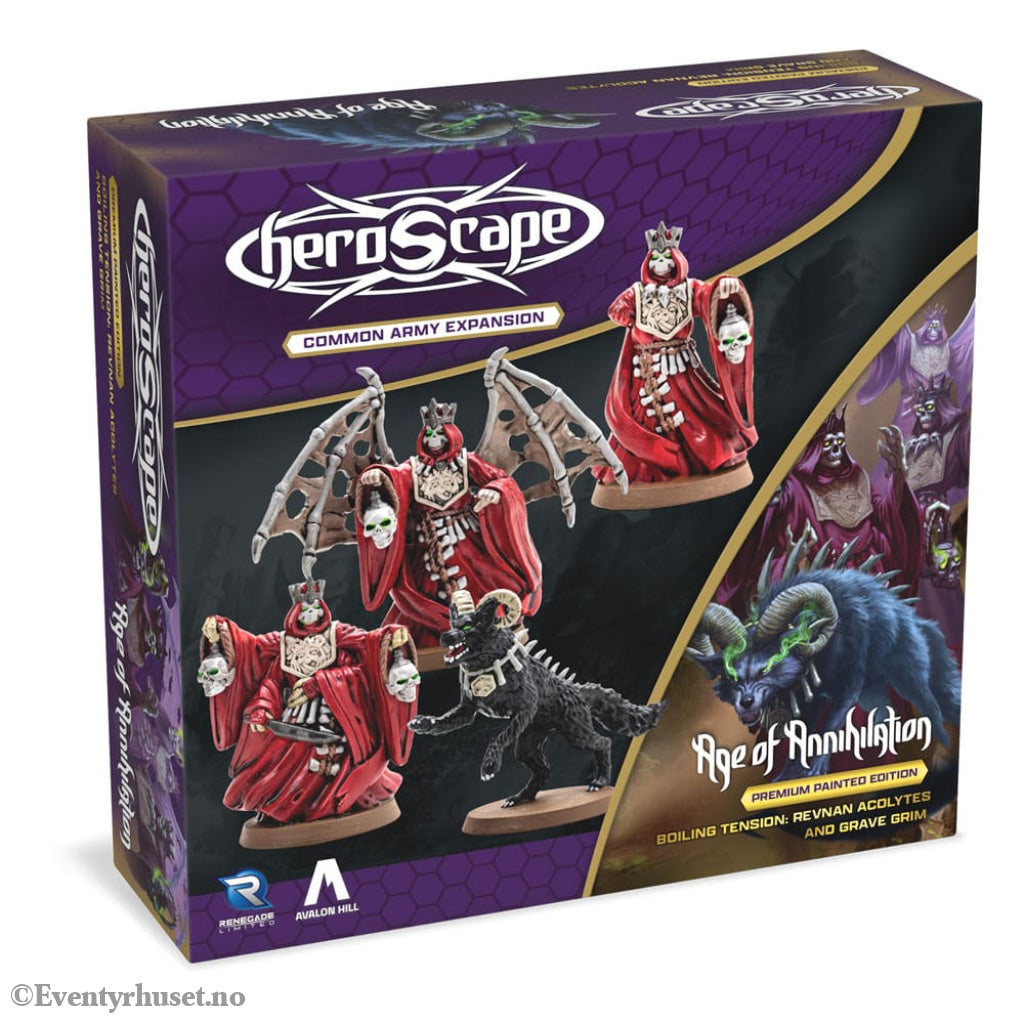 Heroscape Army Expansion Boiling Tension: Revnan Acolytes & Grave Grim *English Version* Games