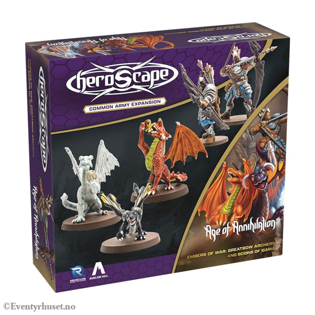 Heroscape Army Expansion Embers of War: Greatbow Archers and Scions of Icaria *English Version* Games
