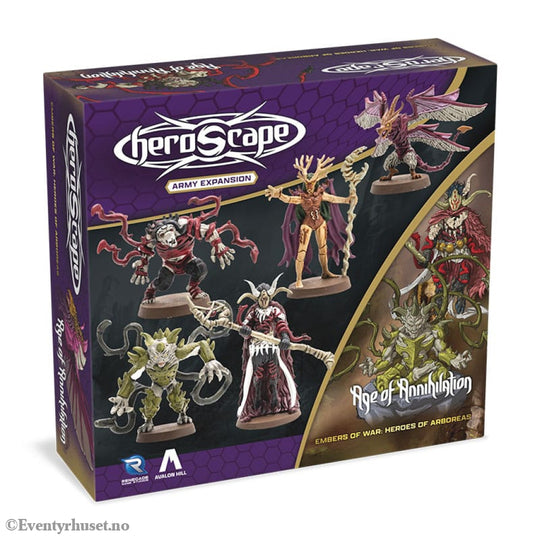 Heroscape Army Expansion Embers of War: Heroes of Arboreas *English Version* Games