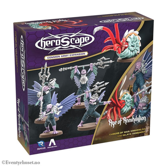 Heroscape Army Expansion Embers of War: Krakenling & Gelryie Vanguards *English Version* Games