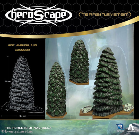 Heroscape Terrain Expansion Forests of Valhalla *English Version* Games