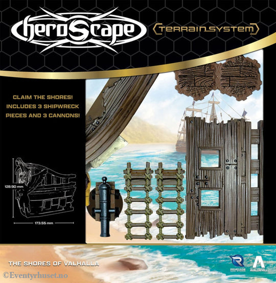 Heroscape Terrain Expansion Shores of Valhalla *English Version* Games