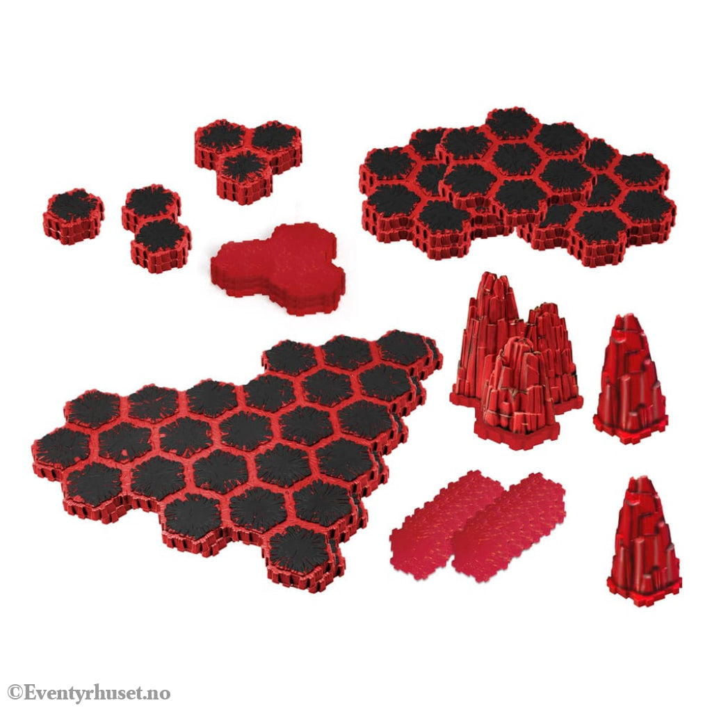 Heroscape Terrain Expansion The Lava Fields of Valhalla *English Version* Games