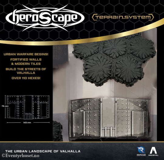 Heroscape Terrain Expansion The Urban Landscape of Valhalla *English Version* Games