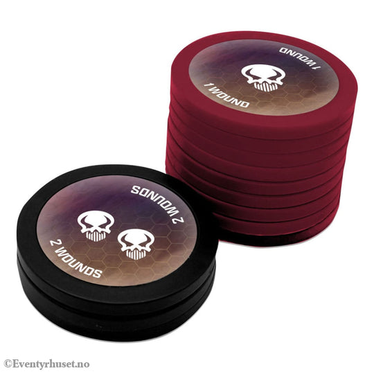 Heroscape Tokens Premium Wound Markers Games