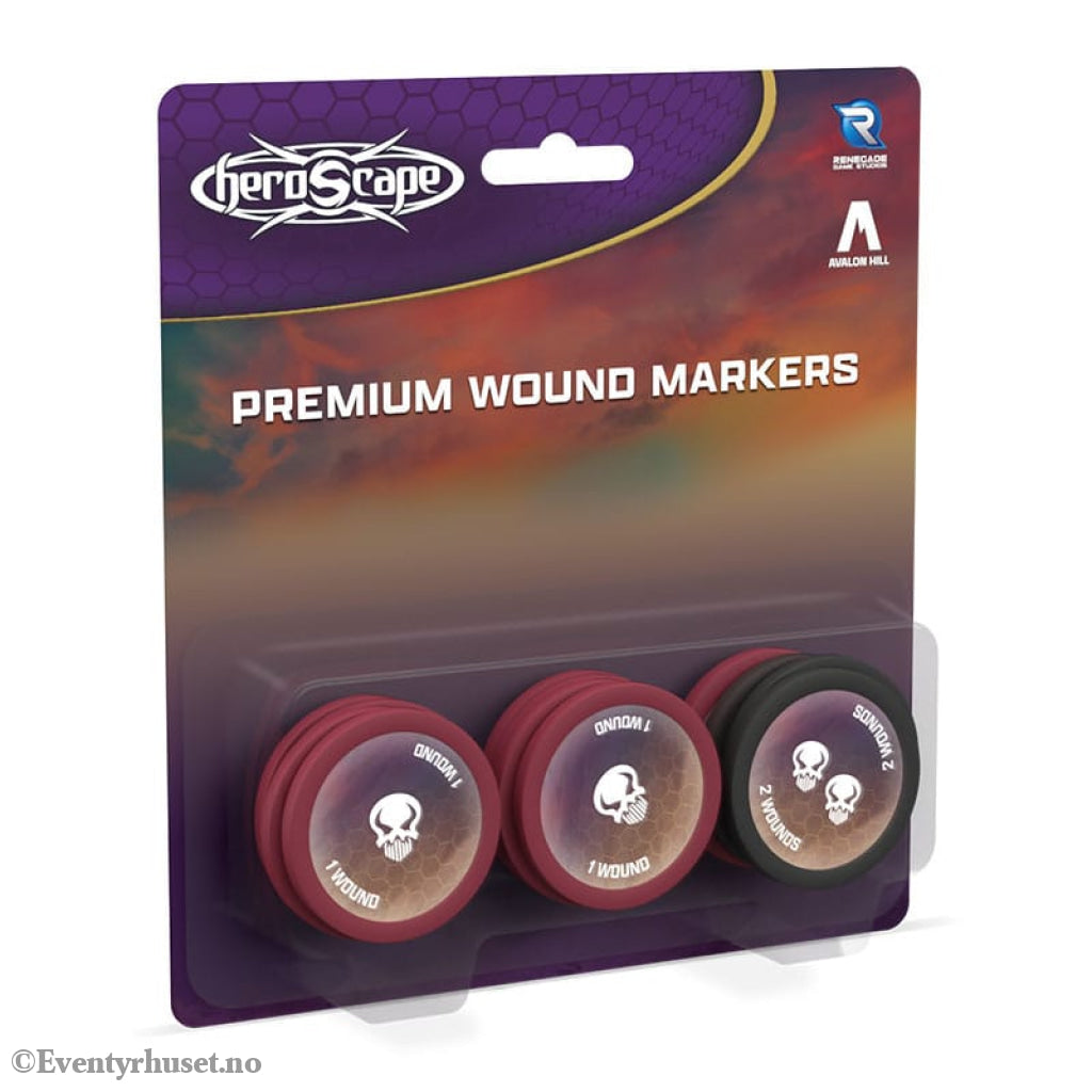 Heroscape Tokens Premium Wound Markers Games