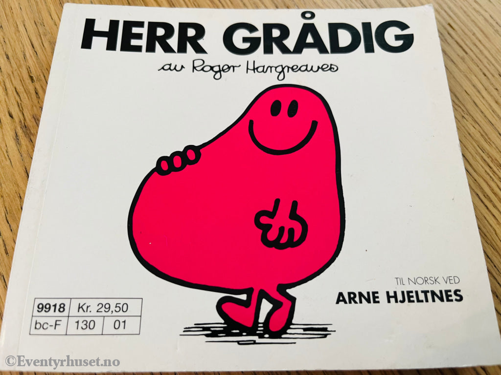 Herr Grådig. 1996/99. Hefte. Hefte