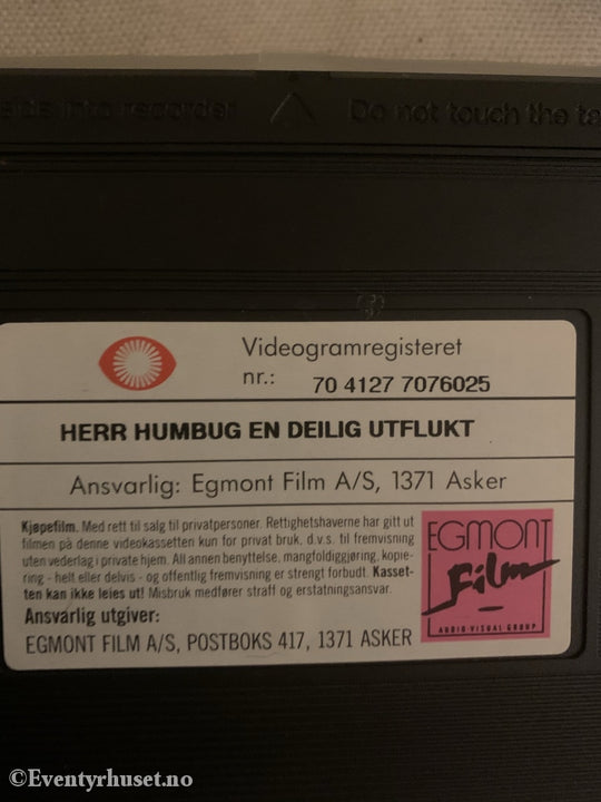 Her Humbug - En Deilig Utflukt. 1993. Vhs. Vhs