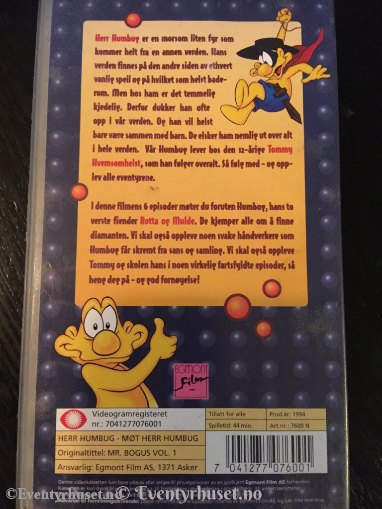 Herr Humbug. 1994. Vhs