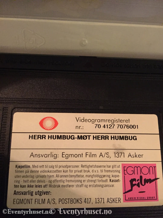 Herr Humbug. 1994. Vhs