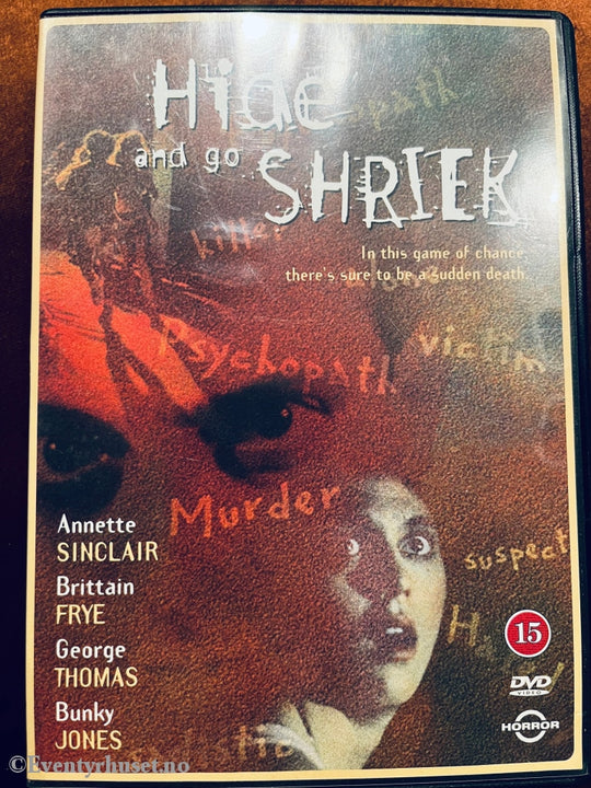 Hide And Go Shriek. Dvd. Dvd