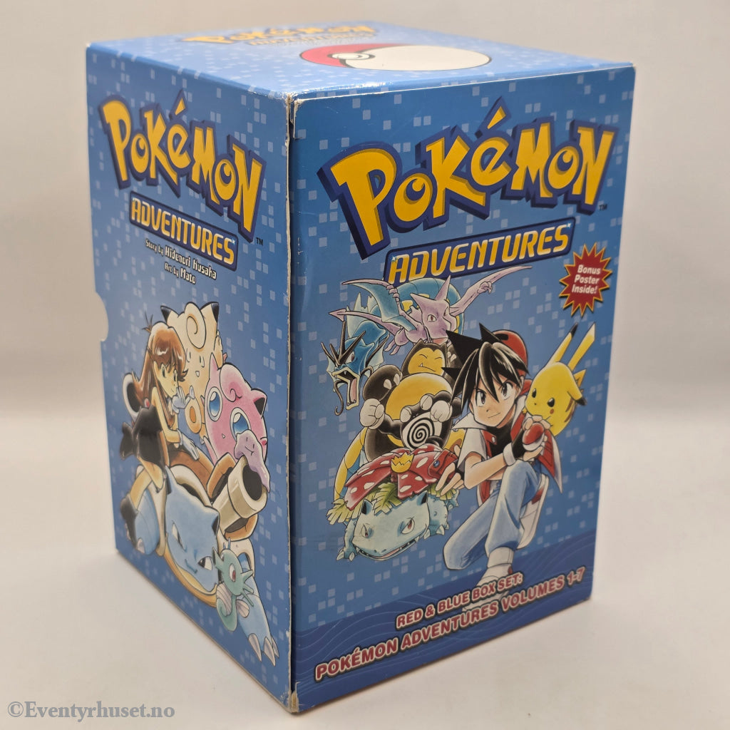 Hidenori Kusaka. 2009. Pokémon Adventures Red & Blue Box Set. Bok.