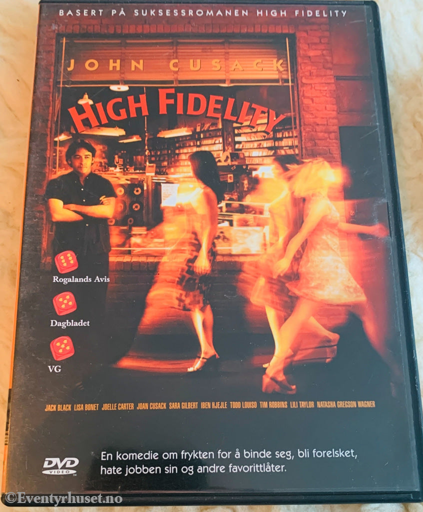 High Fidelity. 1999. DVD.