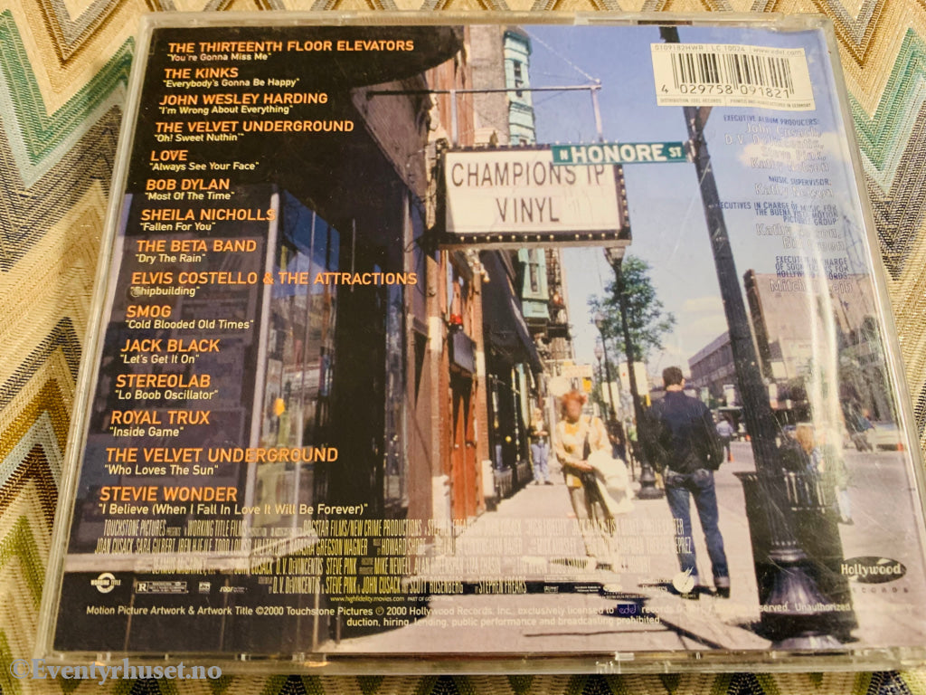 High Fidelity - Soundtrack. 2000. Cd. Cd