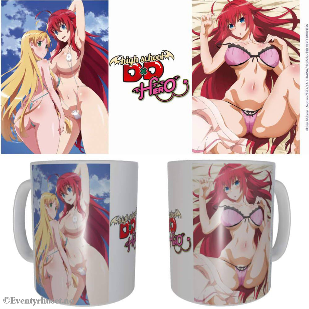 High School DxD Hero Ceramic Mug Gremory & Argento Manga & Anime