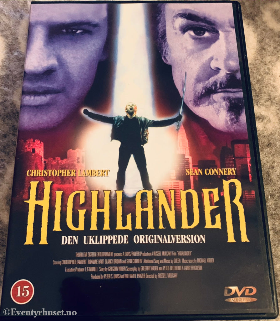 Highlander. 1986. Dvd. Dvd