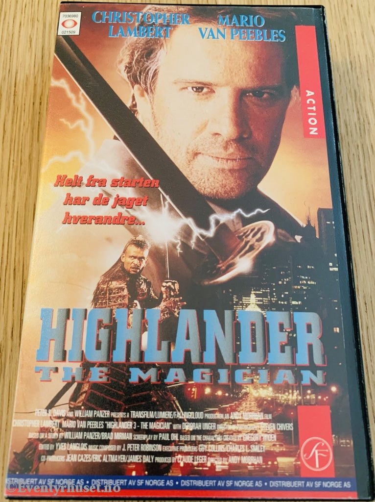 Highlander - The Magican. 1994. Vhs. Vhs