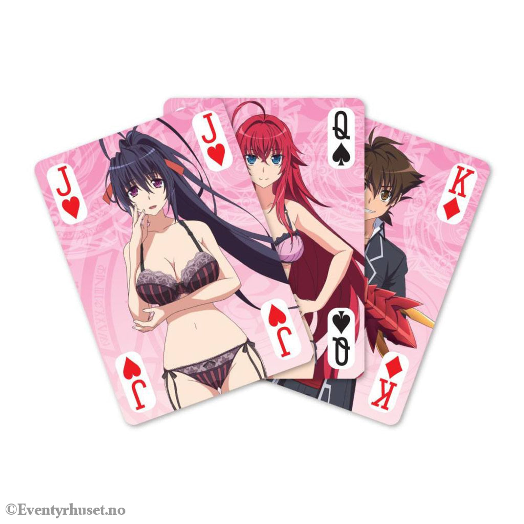 Highschool DXD Playing Cards Characters Games