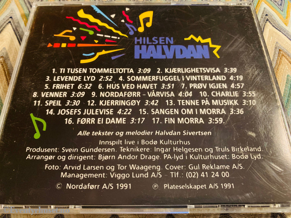 Hilsen Halvdan. 1991. Cd. Cd