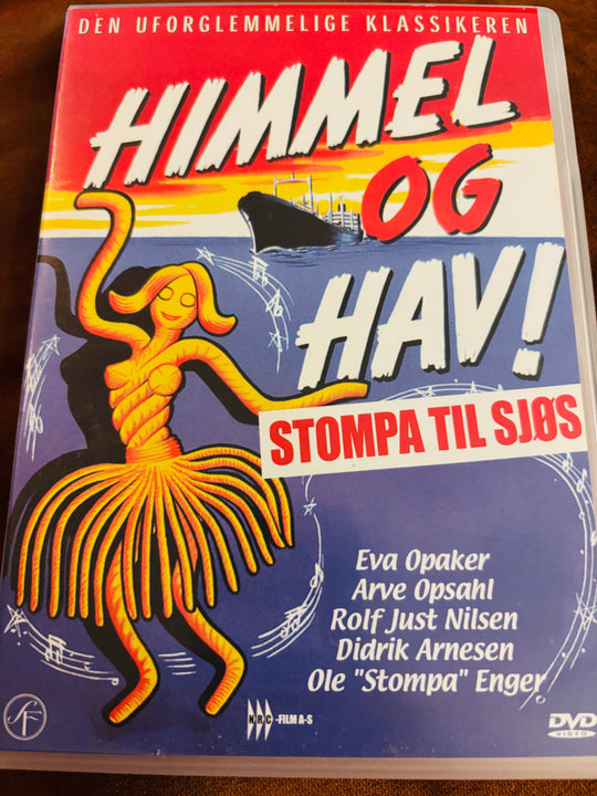Himmel og hav! Stompa til sjøs. DVD.