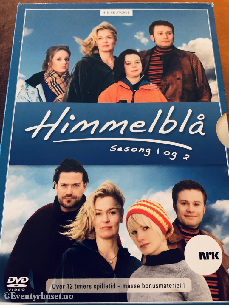Himmelblå. Sesong 1-2. Dvd Samleboks.