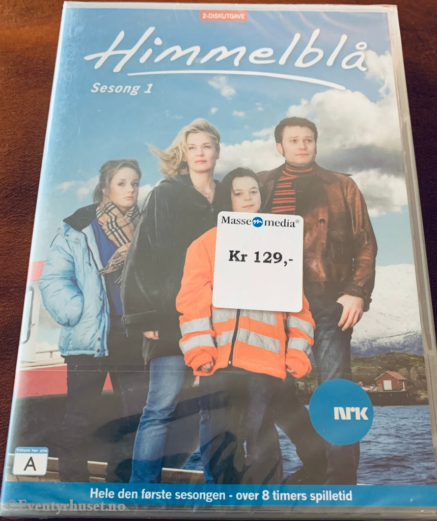 Himmelblå - Sesong 1 (Nrk). Dvd. Ny I Plast! Dvd