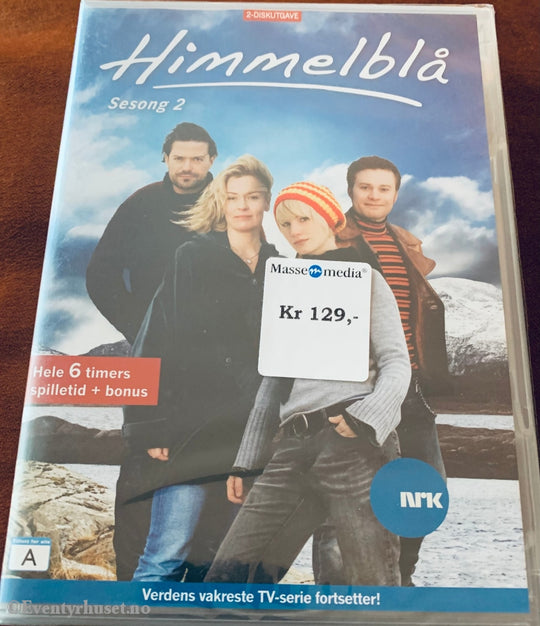 Himmelblå - Sesong 2 (Nrk). Dvd. Ny I Plast! Dvd