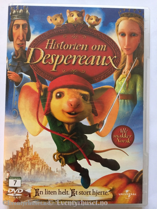 Historien Om Despereaux. Dvd. Dvd