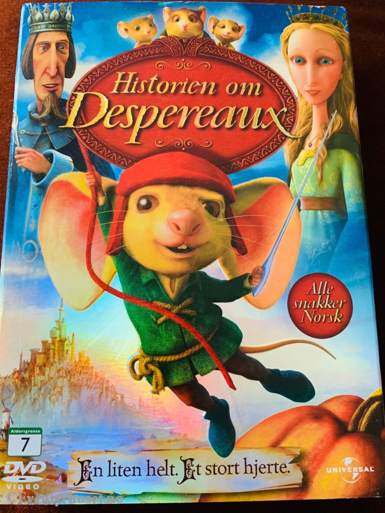 Historien Om Despereaux. Dvd Slipcase.