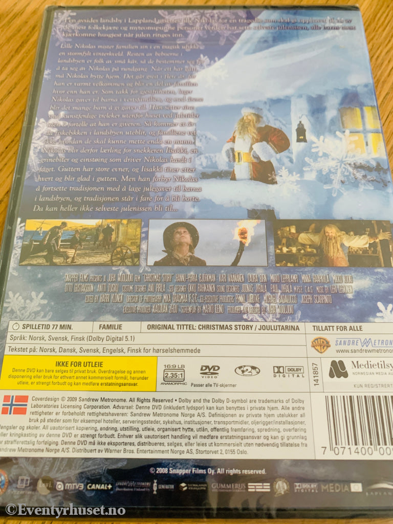Historien om Julenissen . 2007 . DVD. Ny i plast!