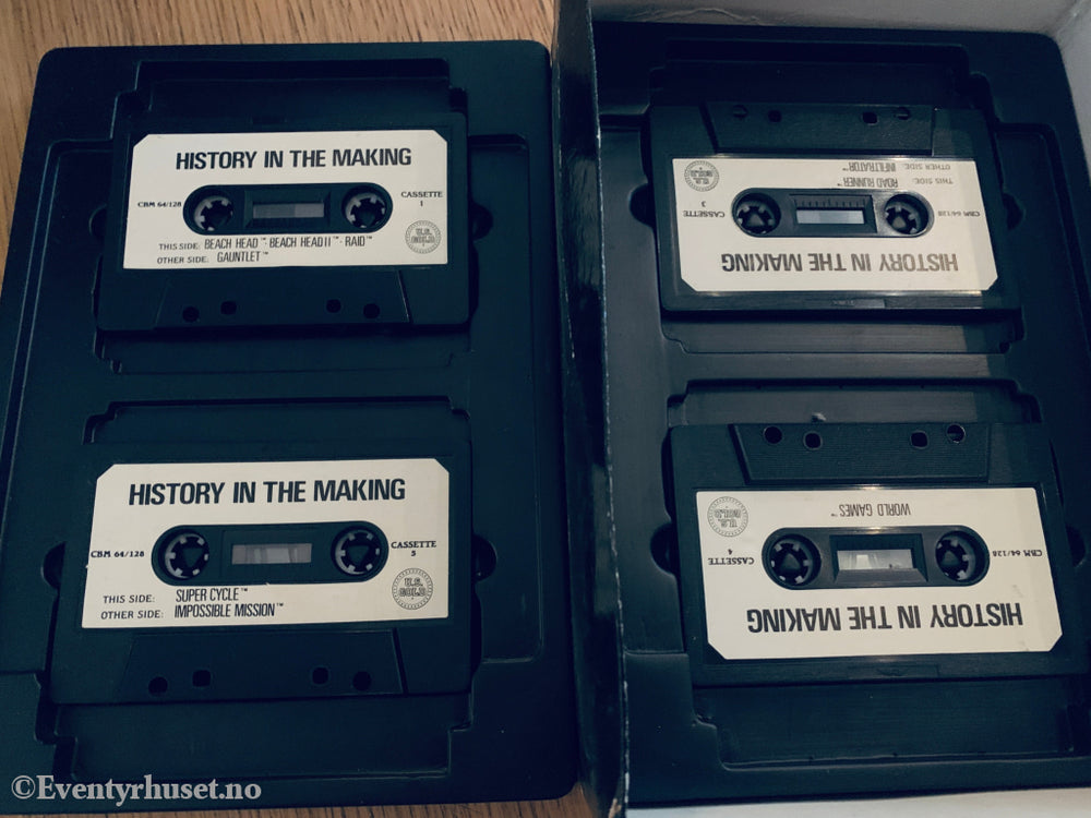 History in the Making: The First Three Years (1986). Commodore 64 (C64) spill solgt i Norge! Commodore 64/129