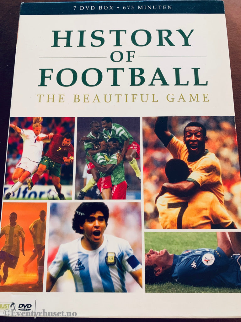 History Of Football - The Beautiful Game. Dvd Samleboks.