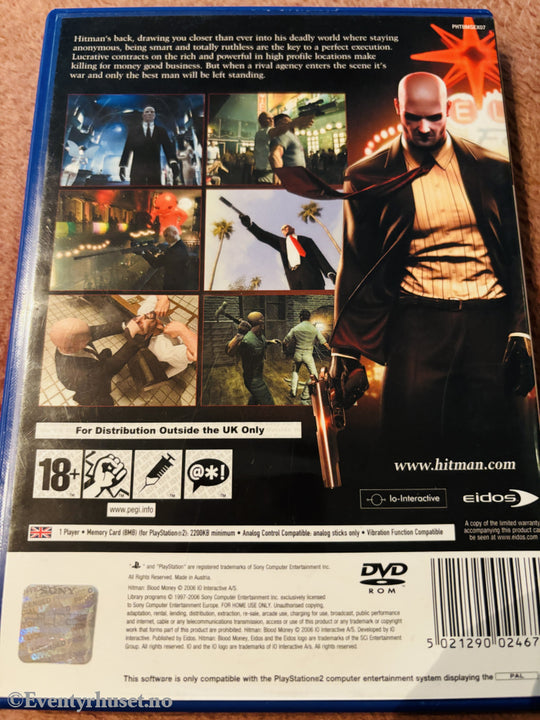 Hitman: Blood Money. PS2.