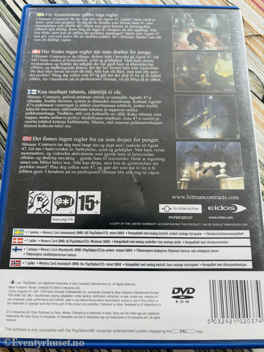 Hitman: Contracts. PS2-spill