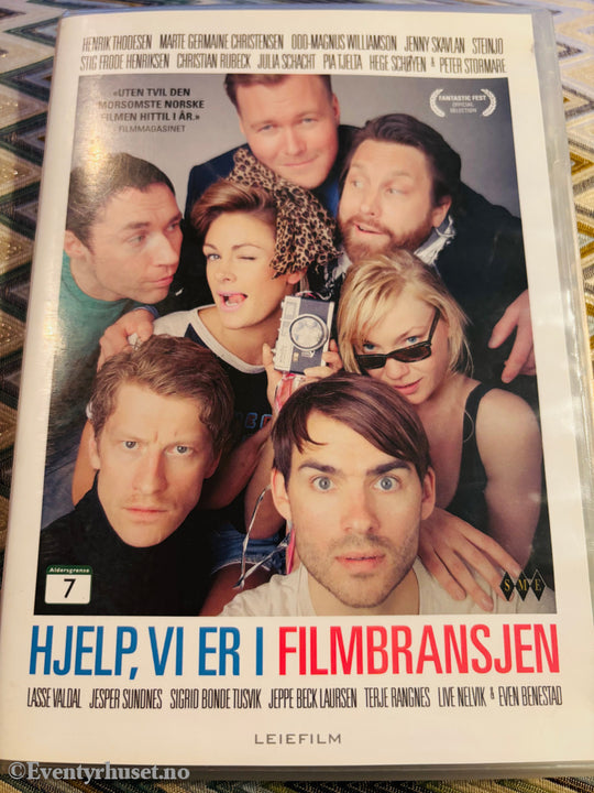 Hjelp, vi er i filmbransjen. DVD.