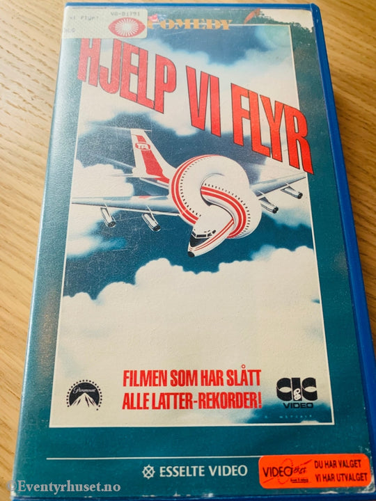 Hjelp Vi Flyr. 1980. Vhs. Vhs