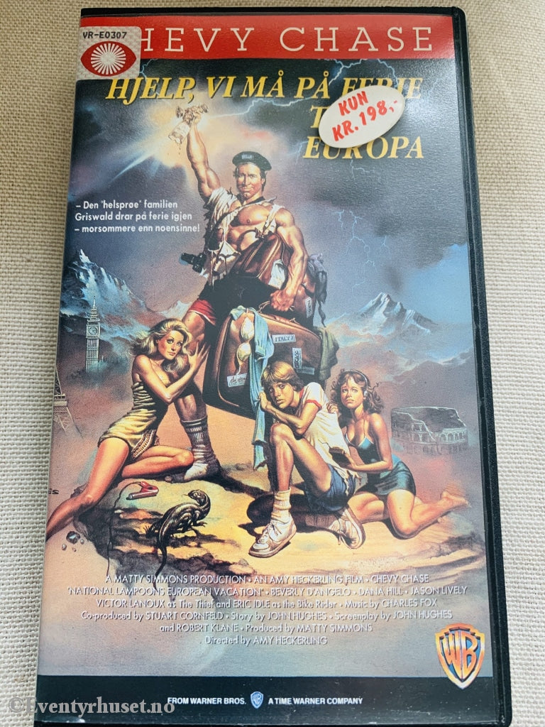 Hjelp Vi Må På Ferie. 1985. Vhs. Vhs