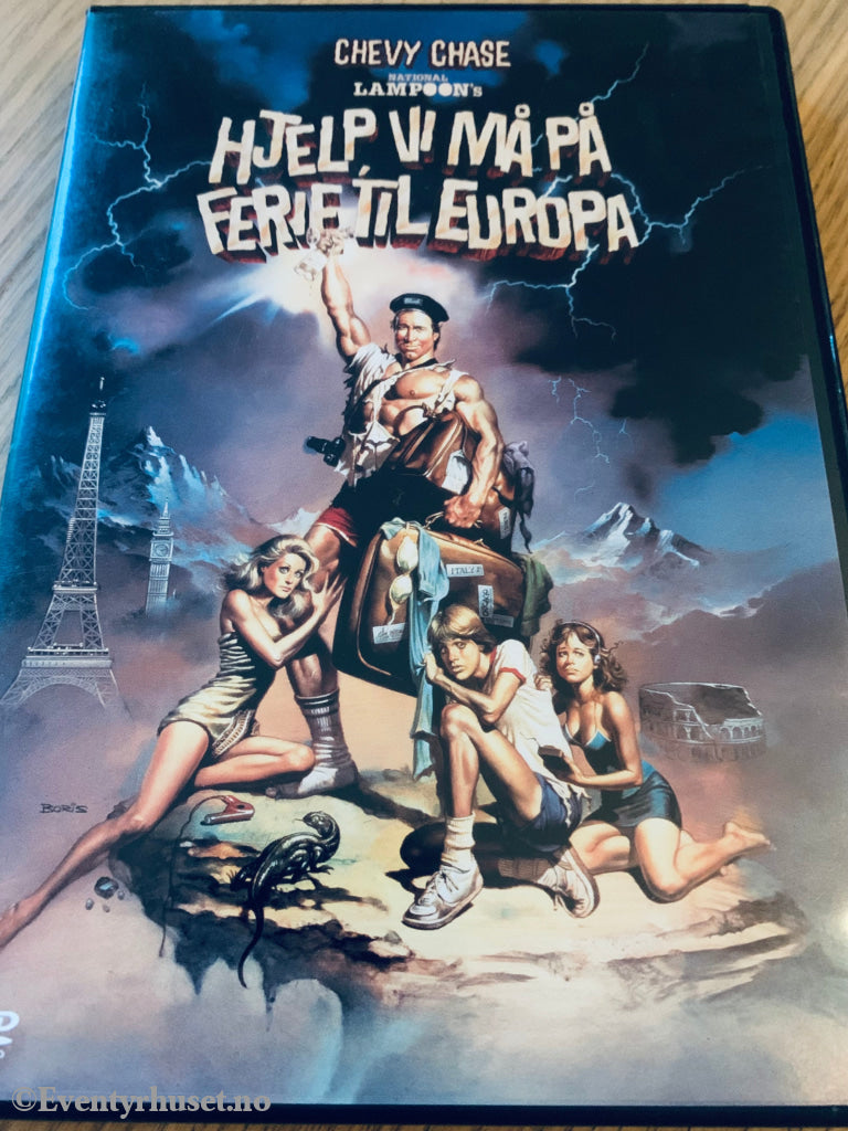 Hjelp Vi Må På Ferie Til Europa. 1985. Dvd. Dvd