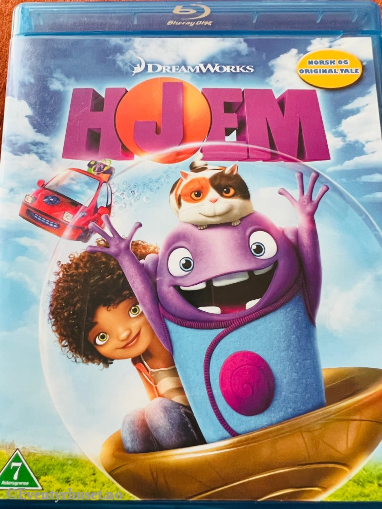 Hjem. Blu-Ray. Blu-Ray Disc