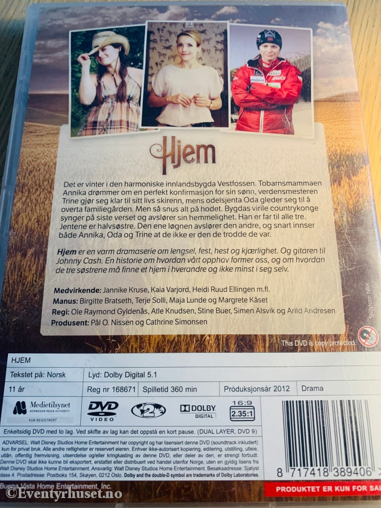 Hjem. Vol. 1 (Nrk). Dvd. Dvd