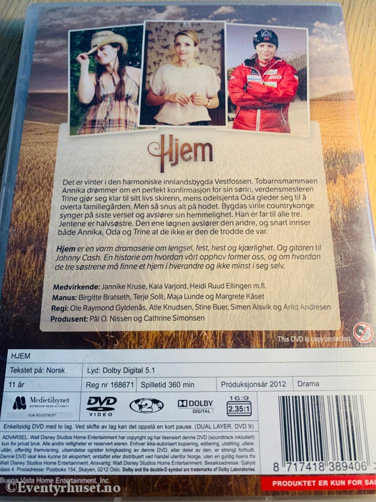 Hjem. Vol. 1 (Nrk). Dvd. Dvd