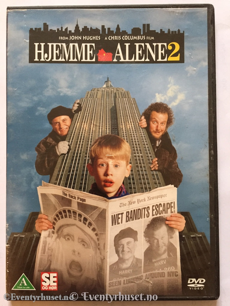 Hjemme Alene 2. Dvd. Dvd