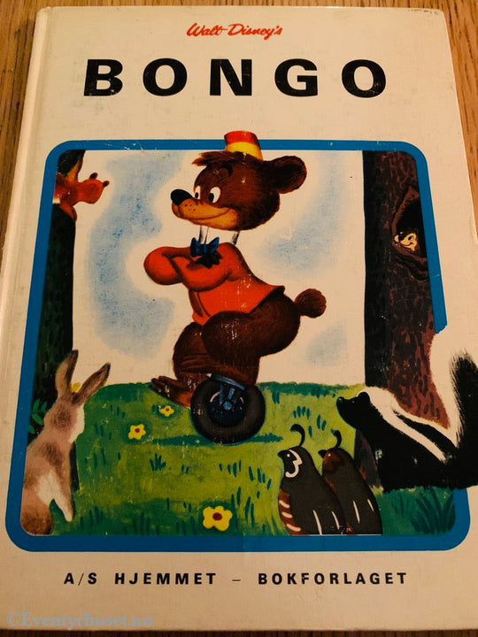 Hjemmets Småbokserie. Disney. 1975. Bongo. Fortelling