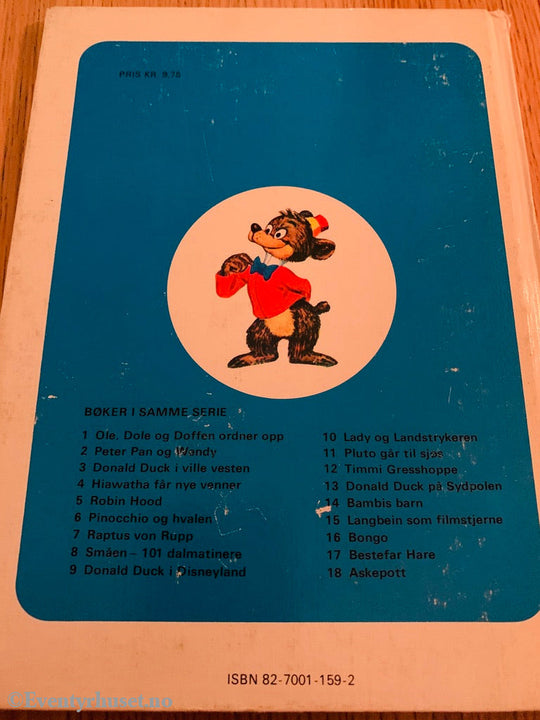 Hjemmets Småbokserie. Disney. 1975. Bongo. Fortelling