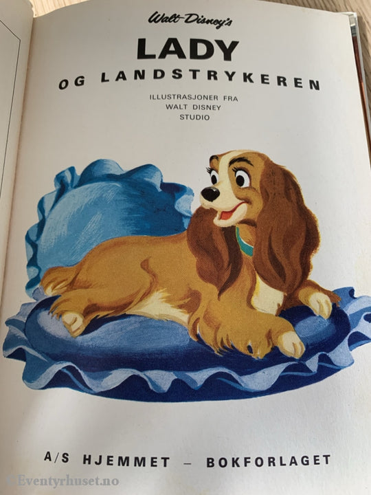 Hjemmets Småbokserie Nr. 10. Disney. 1975. Lady Og Landstrykeren. Fortelling